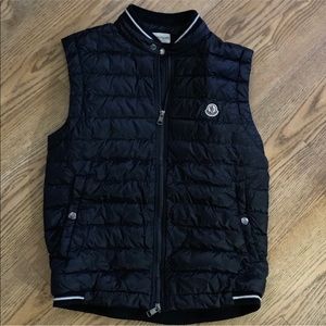 Moncler bomber style vest